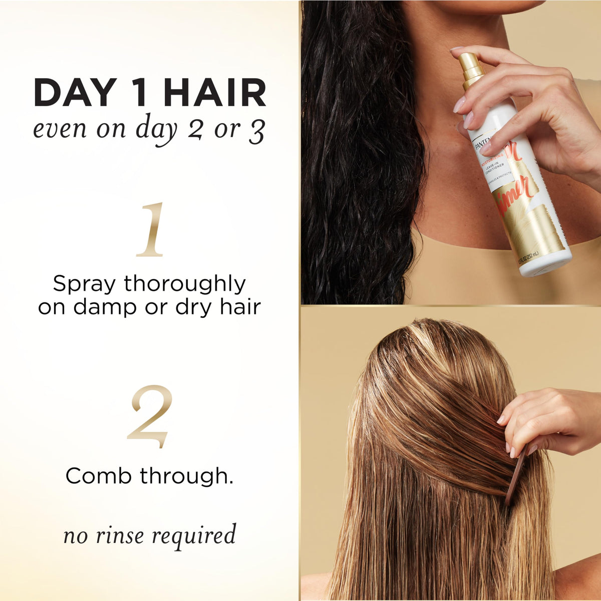 Pantene Conditioning Detangler Spray 8.5 Fl Oz with packaging