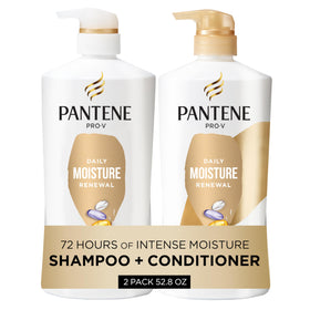 Pantene Daily Moisture Renewal Shampoo 52.8 Oz front view