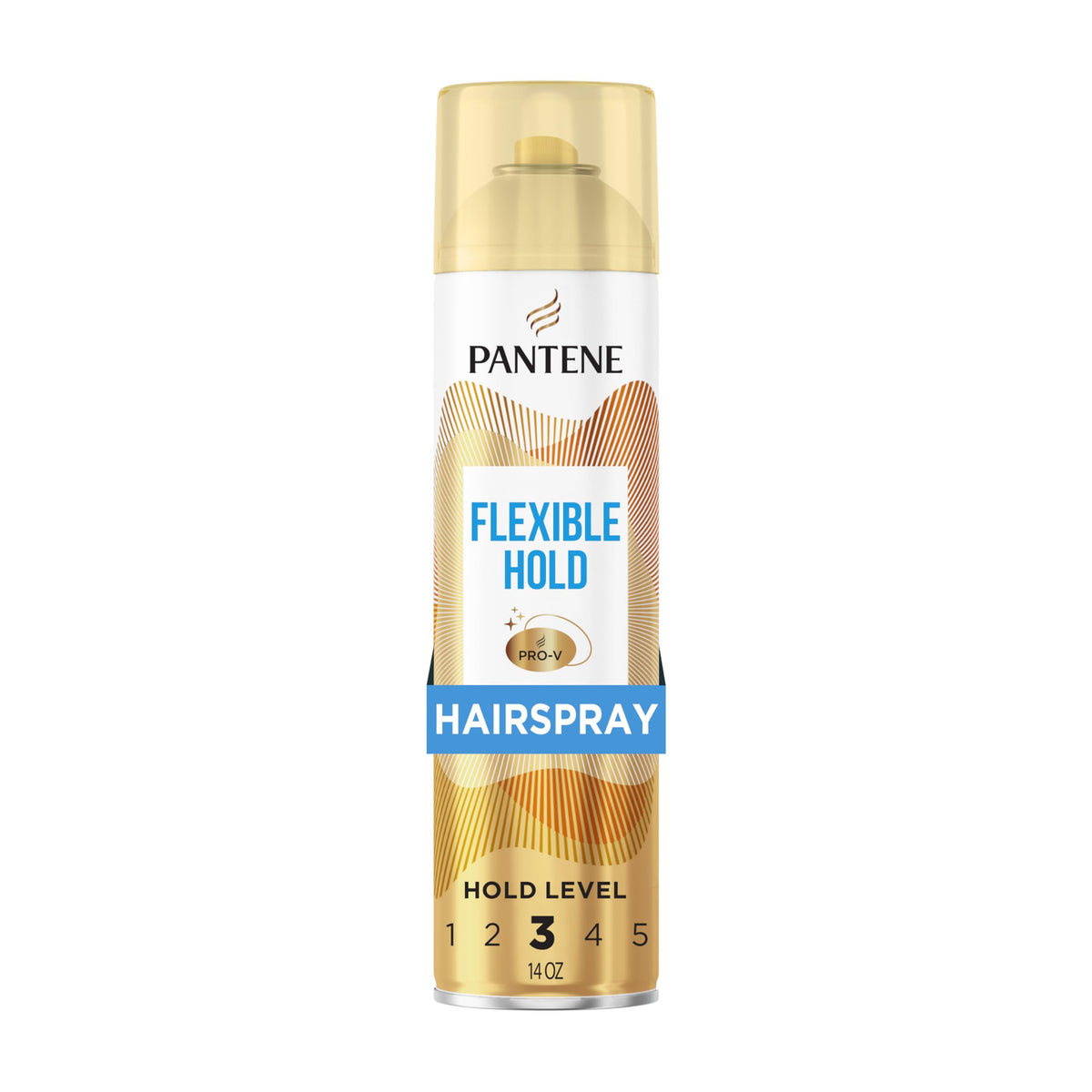 Pantene Flexible Hold Hairspray 14 oz bottle front view