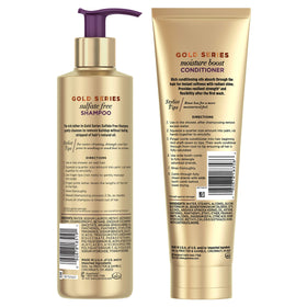 Pantene Gold Series Sulfate Free Shampoo bottle