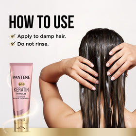 Pantene Keratin Leave-In Conditioner texture close-up