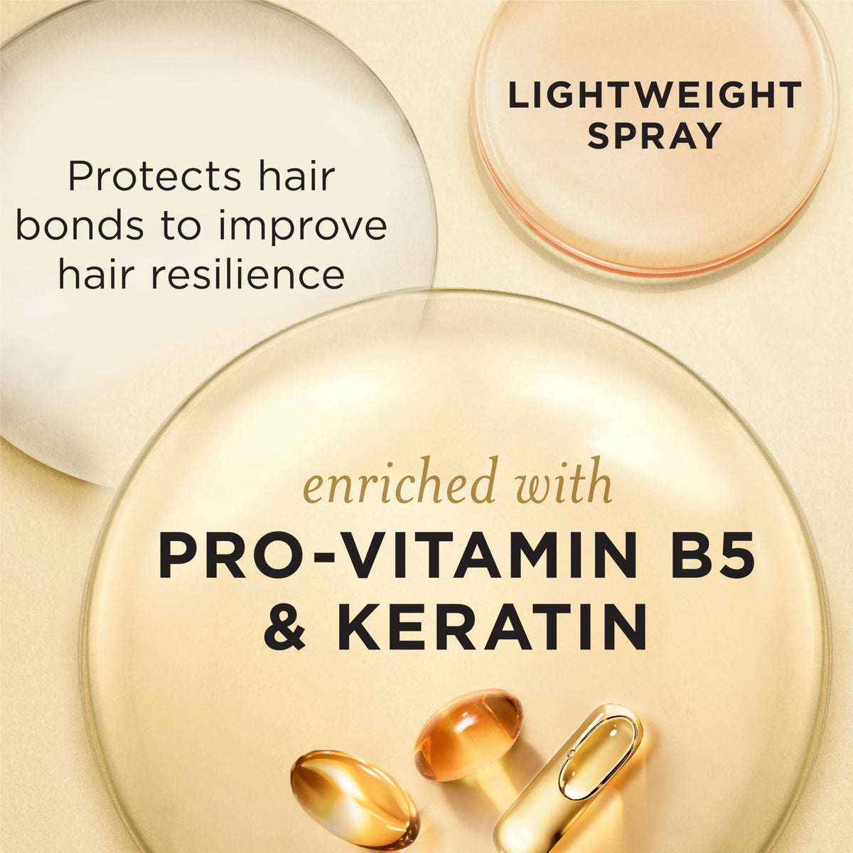 Pantene Miracle Rescue 10in1 Multitasking Spray lifestyle scene on bathroom shelf