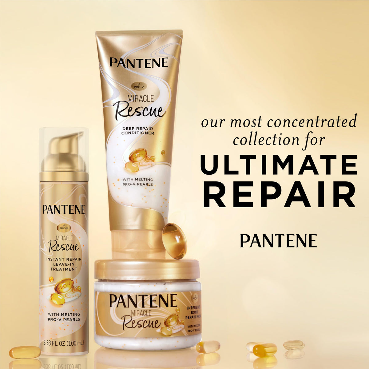 Pantene Miracle Rescue Deep Conditioner ingredients list