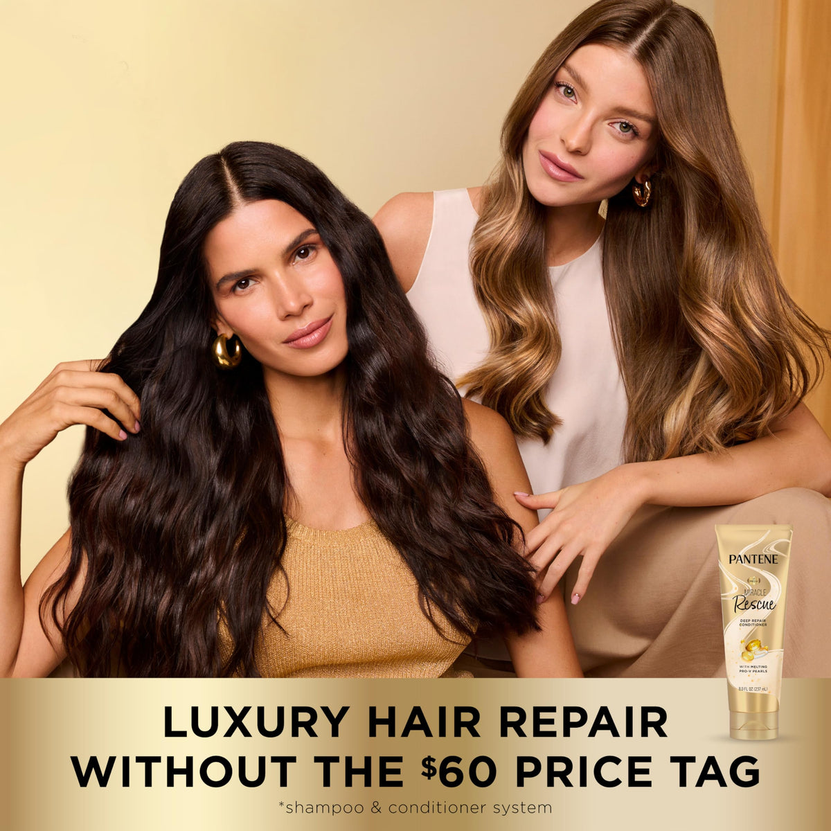 Pantene Miracle Rescue Deep Conditioner packaging details