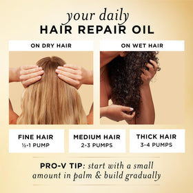 Pantene Miracle Rescue Hair Oil lifestyle scene