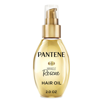 Pantene Miracle Rescue Regenerative Hair Oil 2.0 FL Oz front view