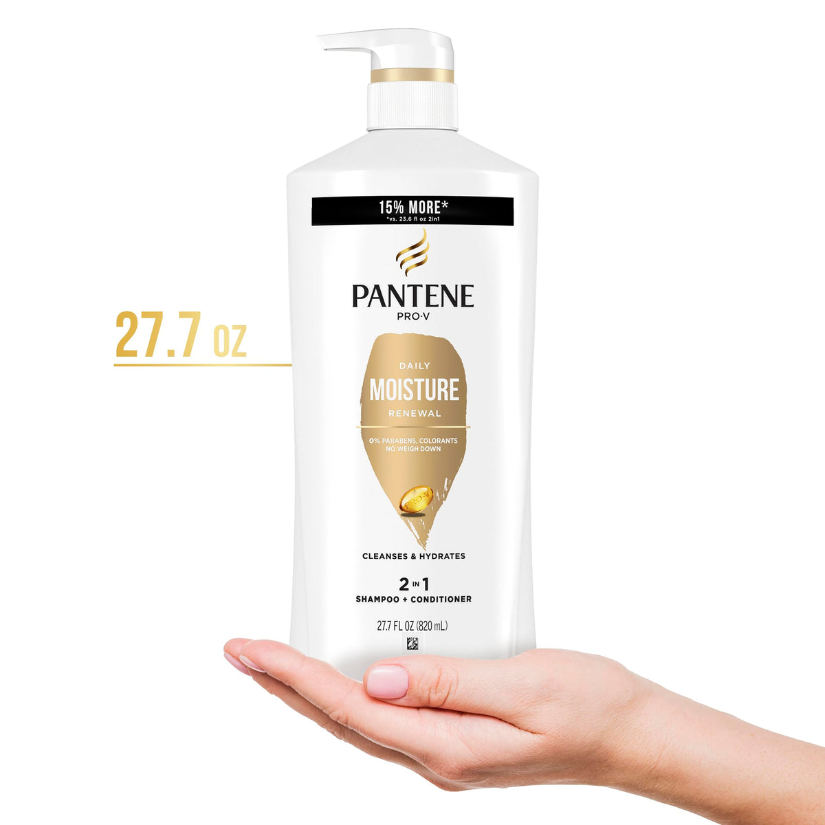 Pantene Rescue Shot included in the pack
