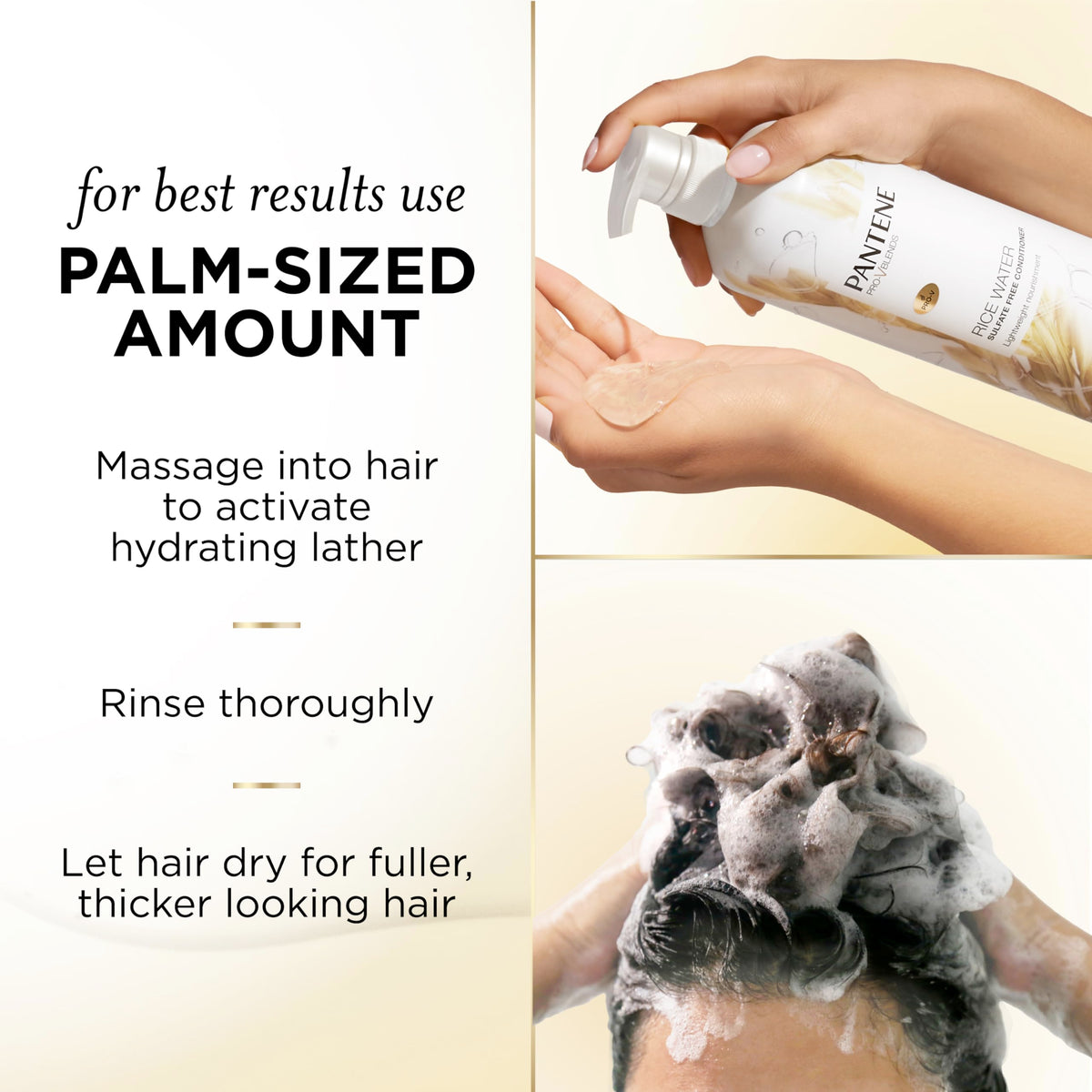 Pantene Rice Water Shampoo and conditioner duo