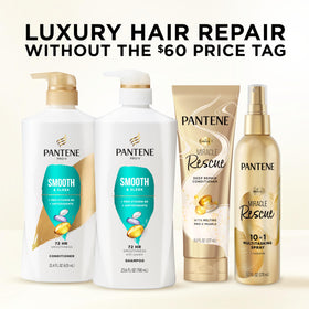 Pantene Shampoo & Conditioner Set Smooth & Sleek with berries and oils