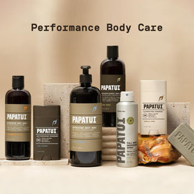 PAPATUI Refreshing Body Wash Lush Coconut with tropical backdrop