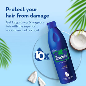 Parachute Advansed Gold Coconut Hair Oil lifestyle scene