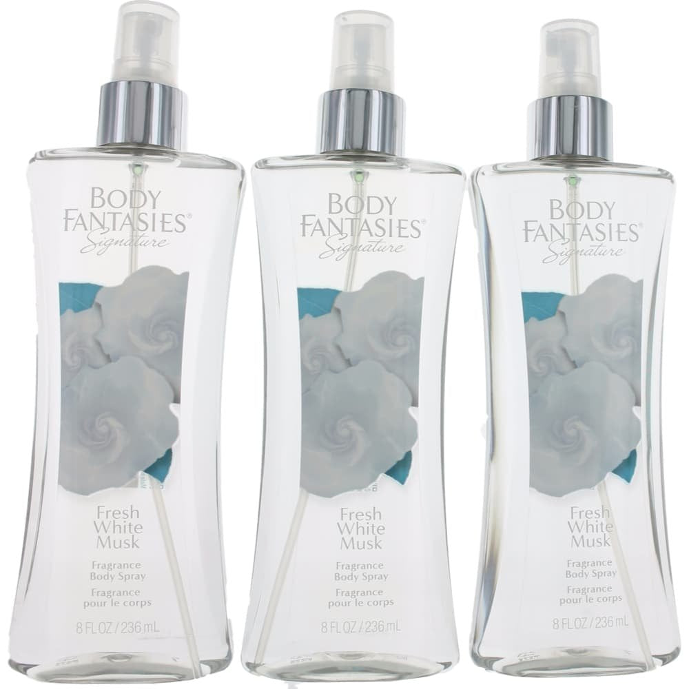Parfums De Coeur Fresh White Musk 8oz Body Spray packaging front view