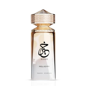 Paris Corner Khair Felicity Eau de Parfum packaging display