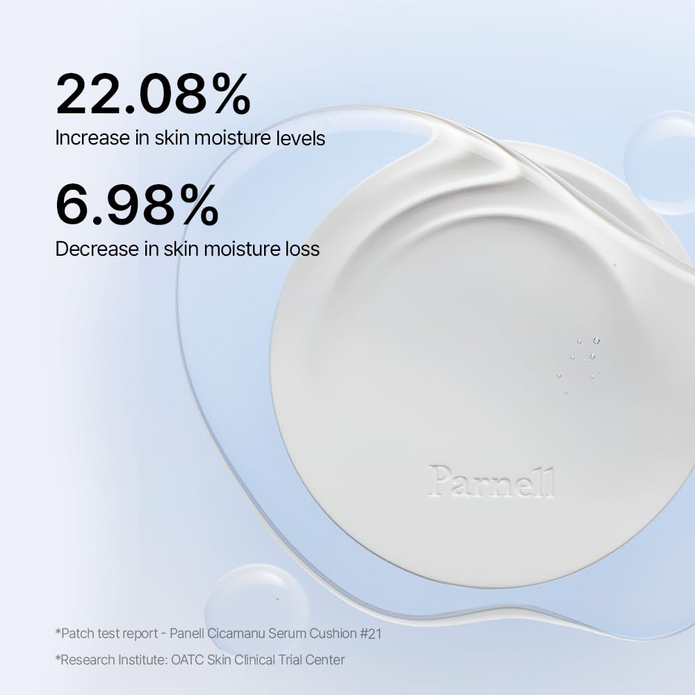 Parnell Cicamanu Serum Cushion product details on the back