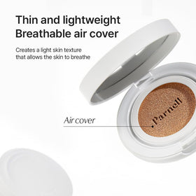 Parnell Cicamanu Serum Cushion with makeup tools