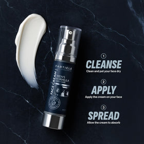 Particle 6-in-1 Face Cream for Men application on hand
