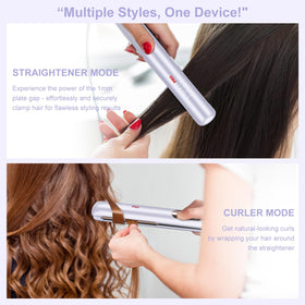 PARWIN PRO BEAUTY 1.25-inch curling iron with heat protection glove