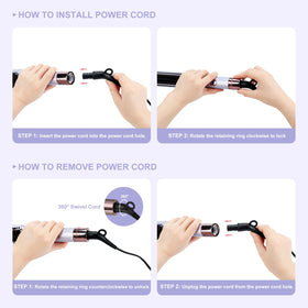 PARWIN PRO BEAUTY 1-inch hair straightener close-up