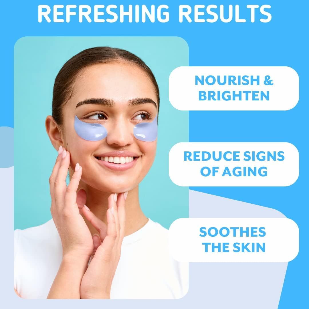 Patchology On Ice Cooling Blue Under Eye Patches in refrigerator