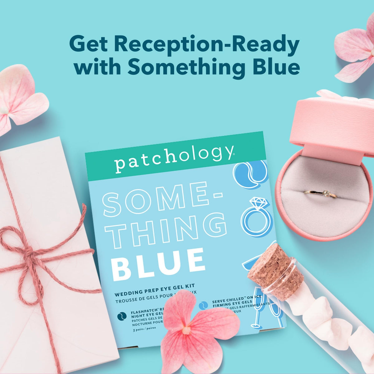 Patchology under-eye patches in a travel-friendly box