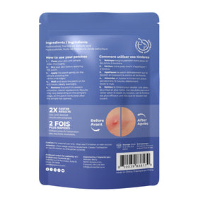 PatchRx Pimple Patches displayed with tea tree oil and salicylic acid
