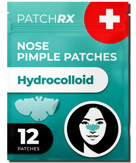 PatchRx Pimple Patches for Nose packaging front view