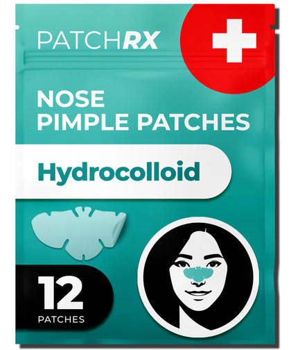 PatchRx Pimple Patches for Nose packaging front view