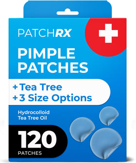 PatchRx Pimple Patches front view with packaging