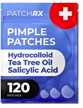 PatchRx Salicylic Pimple Patches 120 pack front view