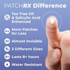 PatchRx Salicylic Pimple Patches in packaging