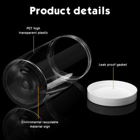 Patelai 32oz jar filled with body lotion on a table