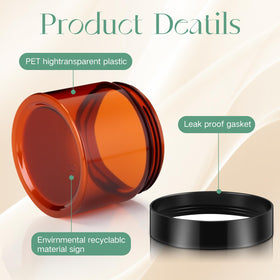 Patelai 6-ounce jar with foam liner for airtight seal