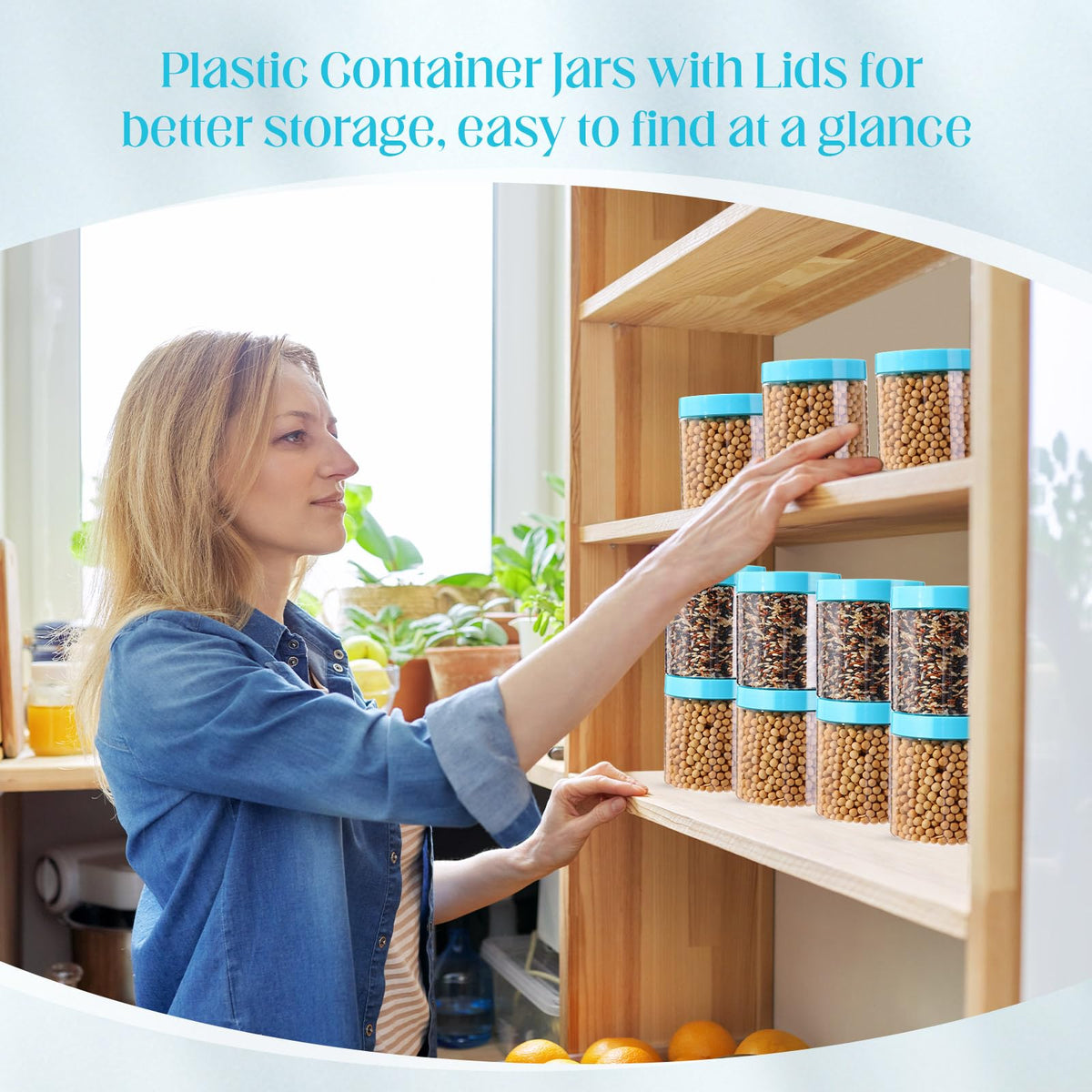 Patelai blue jars displayed with DIY ingredients