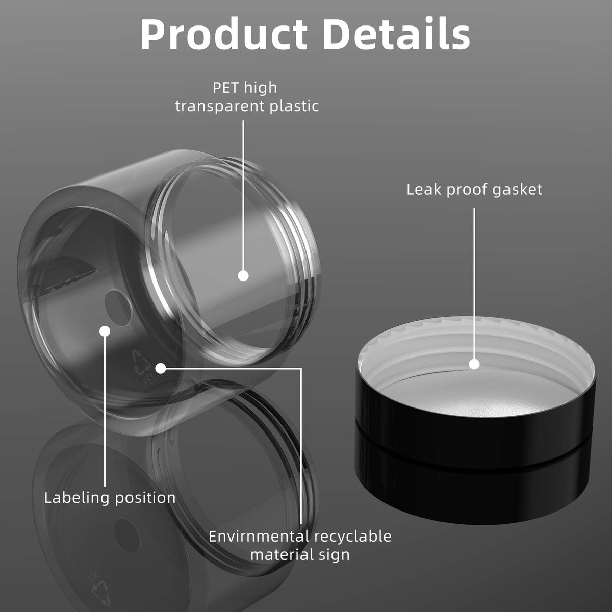 Patelai jars filled with beauty products