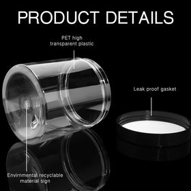 Patelai jars filled with beauty products on a vanity