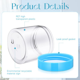 Patelai jars with foam liner on lids for leak-proof storage