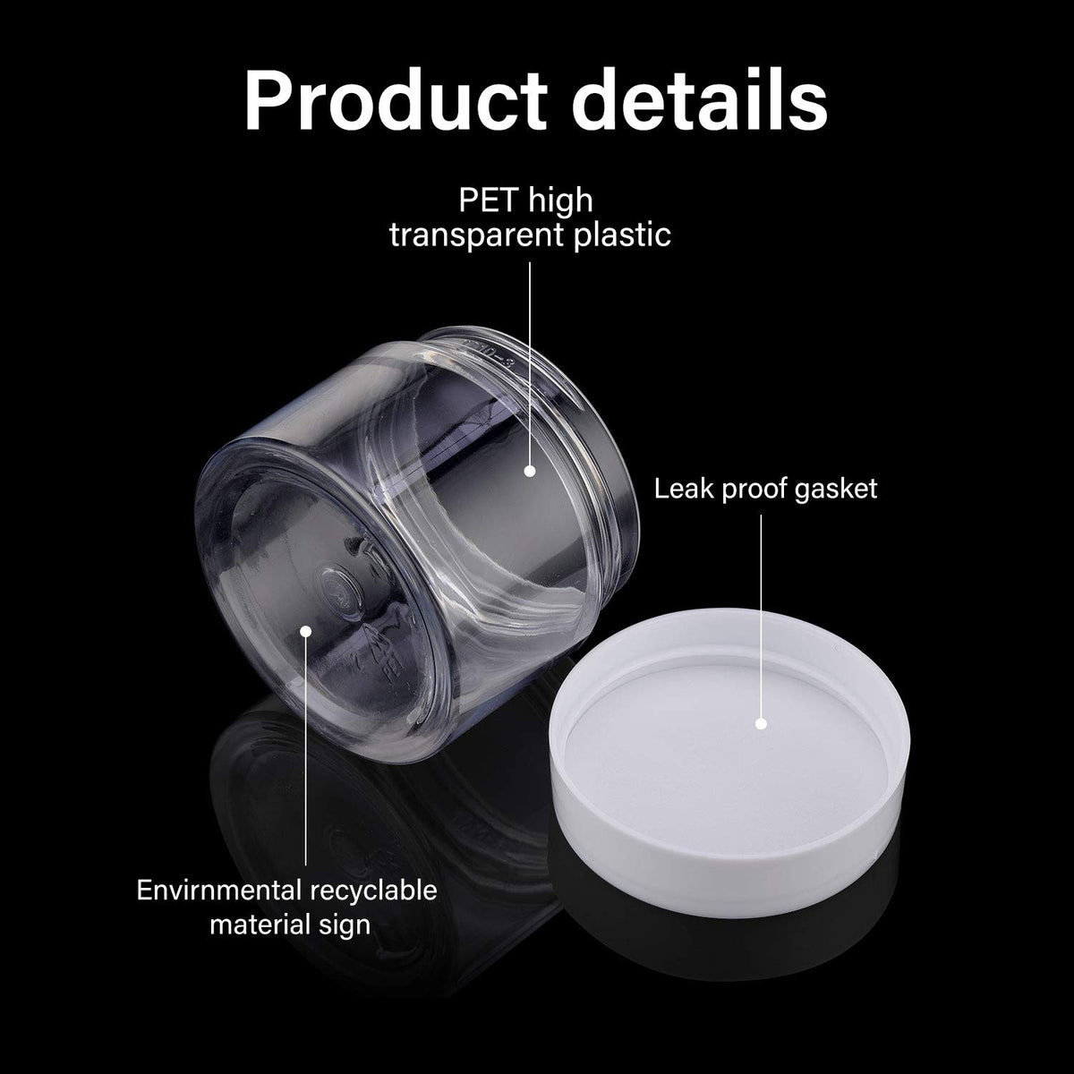 Patelai plastic container with cream inside