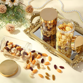 Patelai Plastic Jar with foam liner and lid