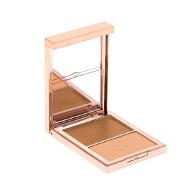 PATRICK TA Major Skin Crème Foundation and Finishing Powder Duo side view