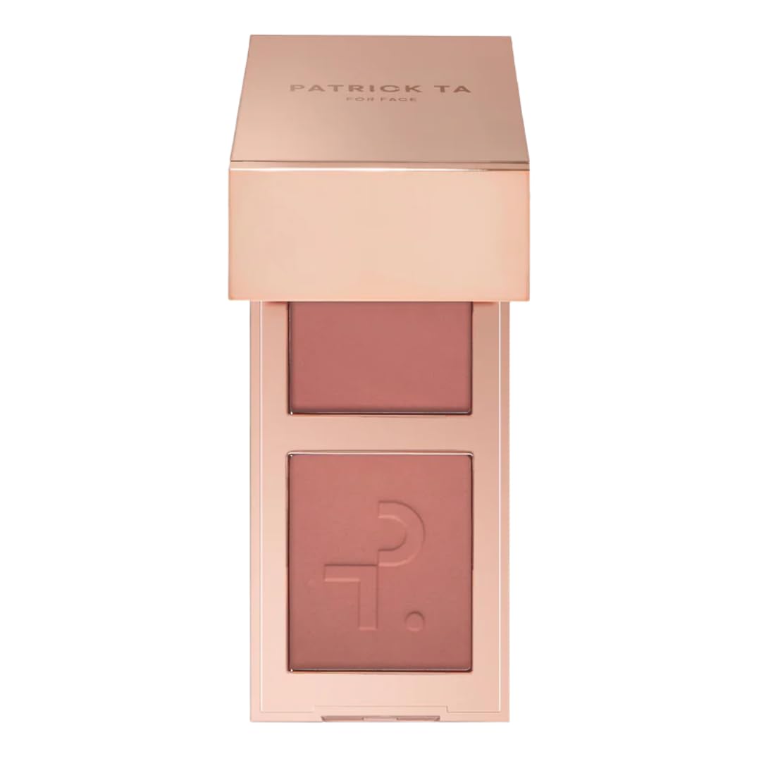 PATRICK TA Mini Major Headlines Blush Duo in She's Seductive front view