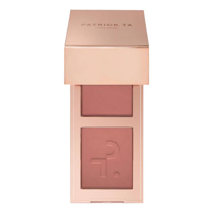 PATRICK TA Mini Major Headlines Blush Duo in She's Seductive front view