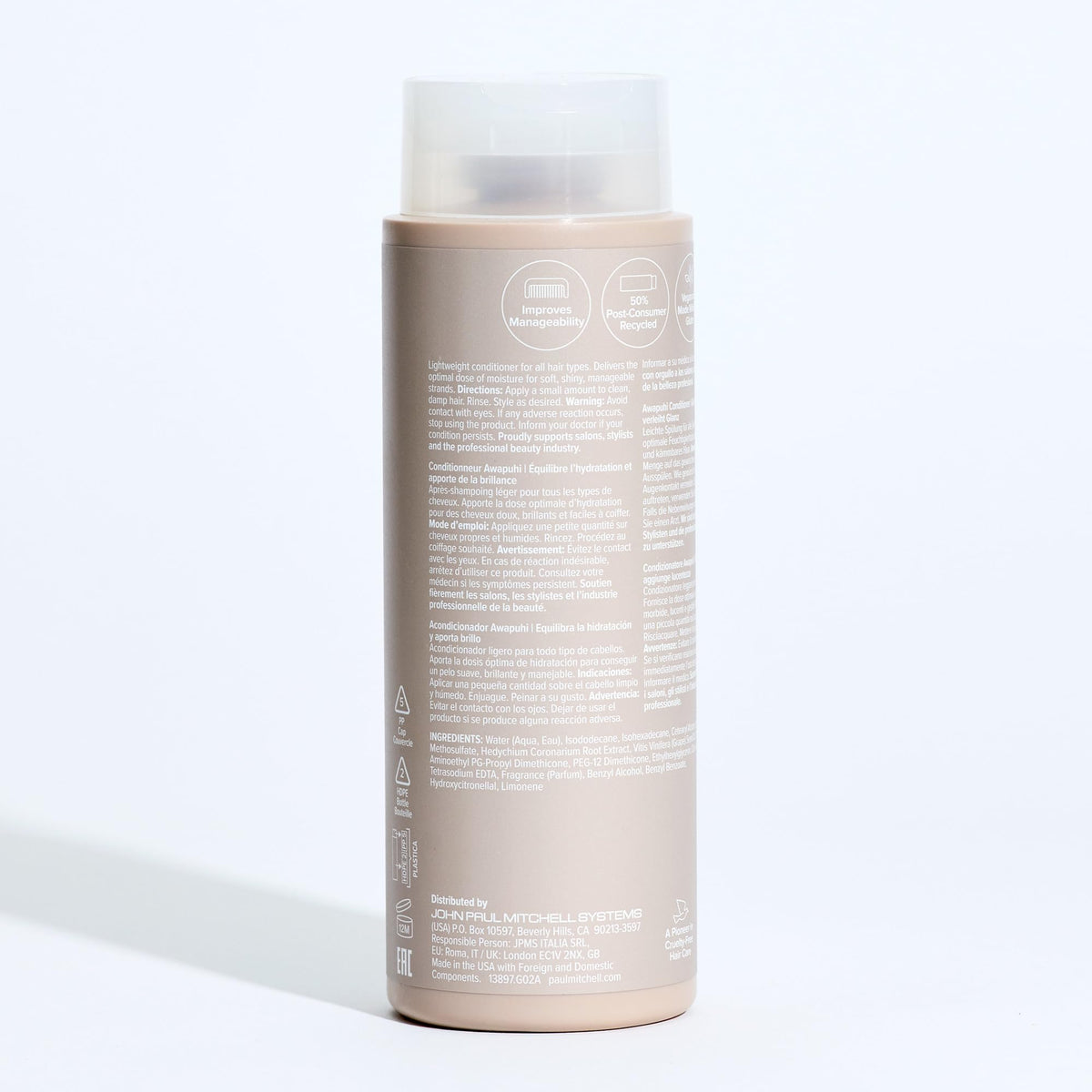 Paul Mitchell Awapuhi Conditioner packaging details