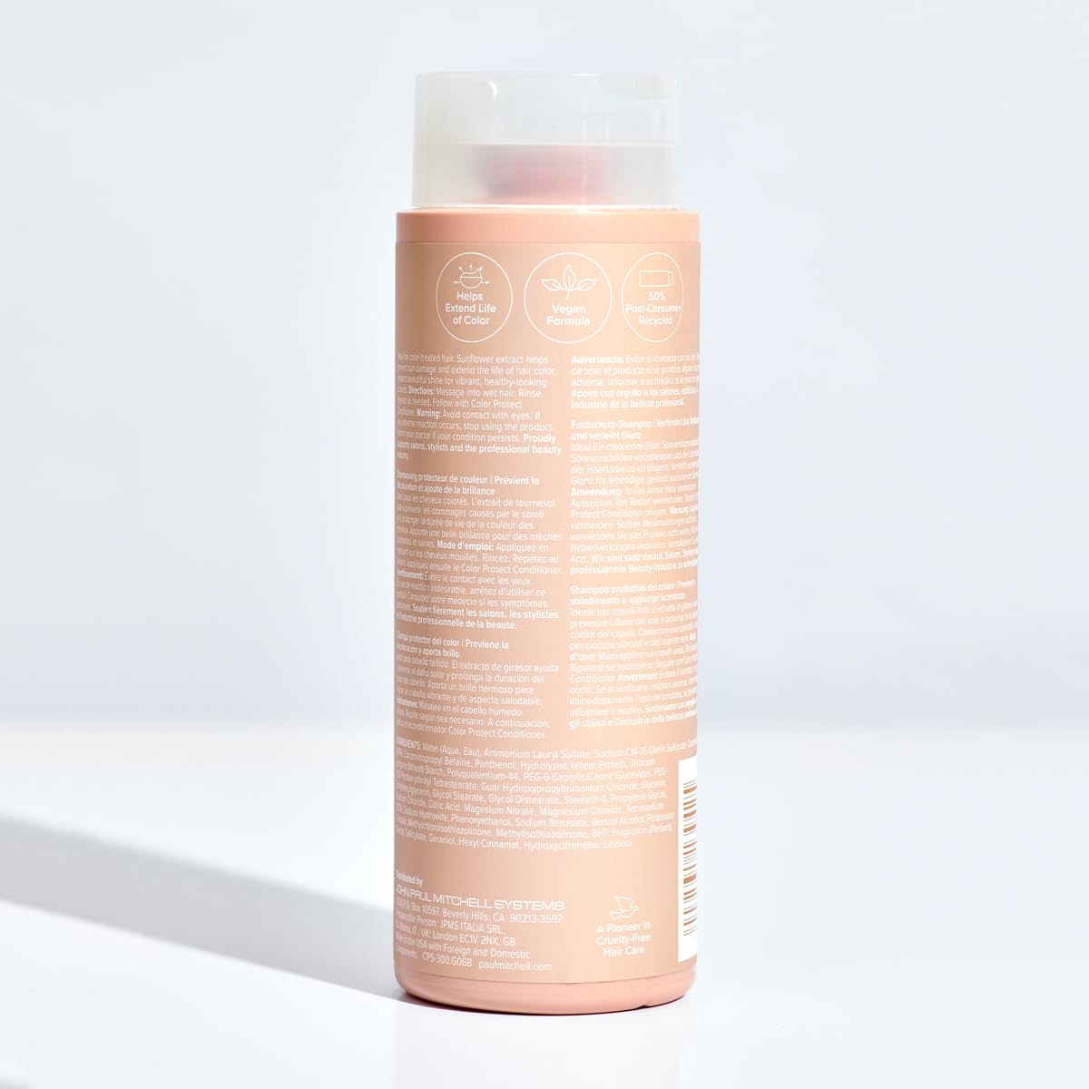 Paul Mitchell Color Protect Shampoo with orange and apple notes