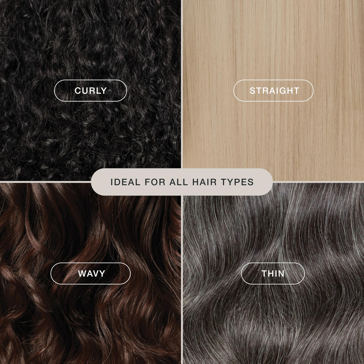 Paul Mitchell Detangler Comb being used to apply hair mask