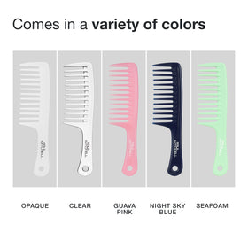 Paul Mitchell Detangler Comb on a bathroom counter