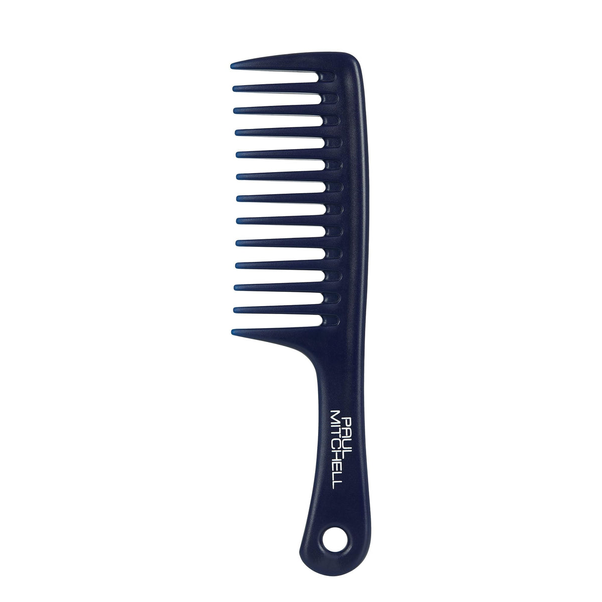 Paul Mitchell Detangler Comb wide tooth front view in Night Sky Blue
