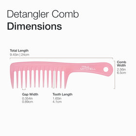 Paul Mitchell Detangler Comb wide tooth packaging