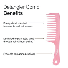 Paul Mitchell Detangler Comb wide tooth side view