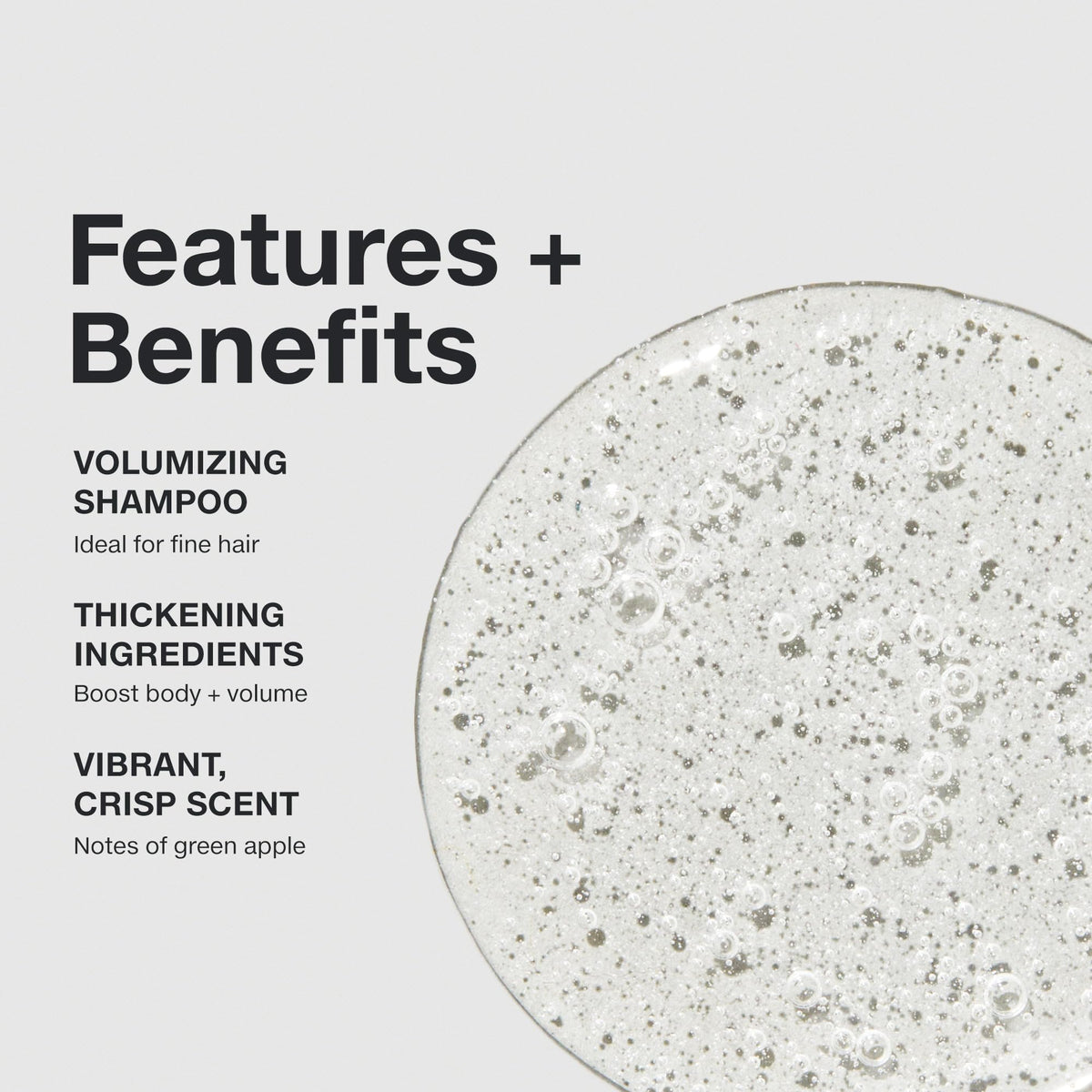 Paul Mitchell Extra-Body Shampoo back view with ingredient list