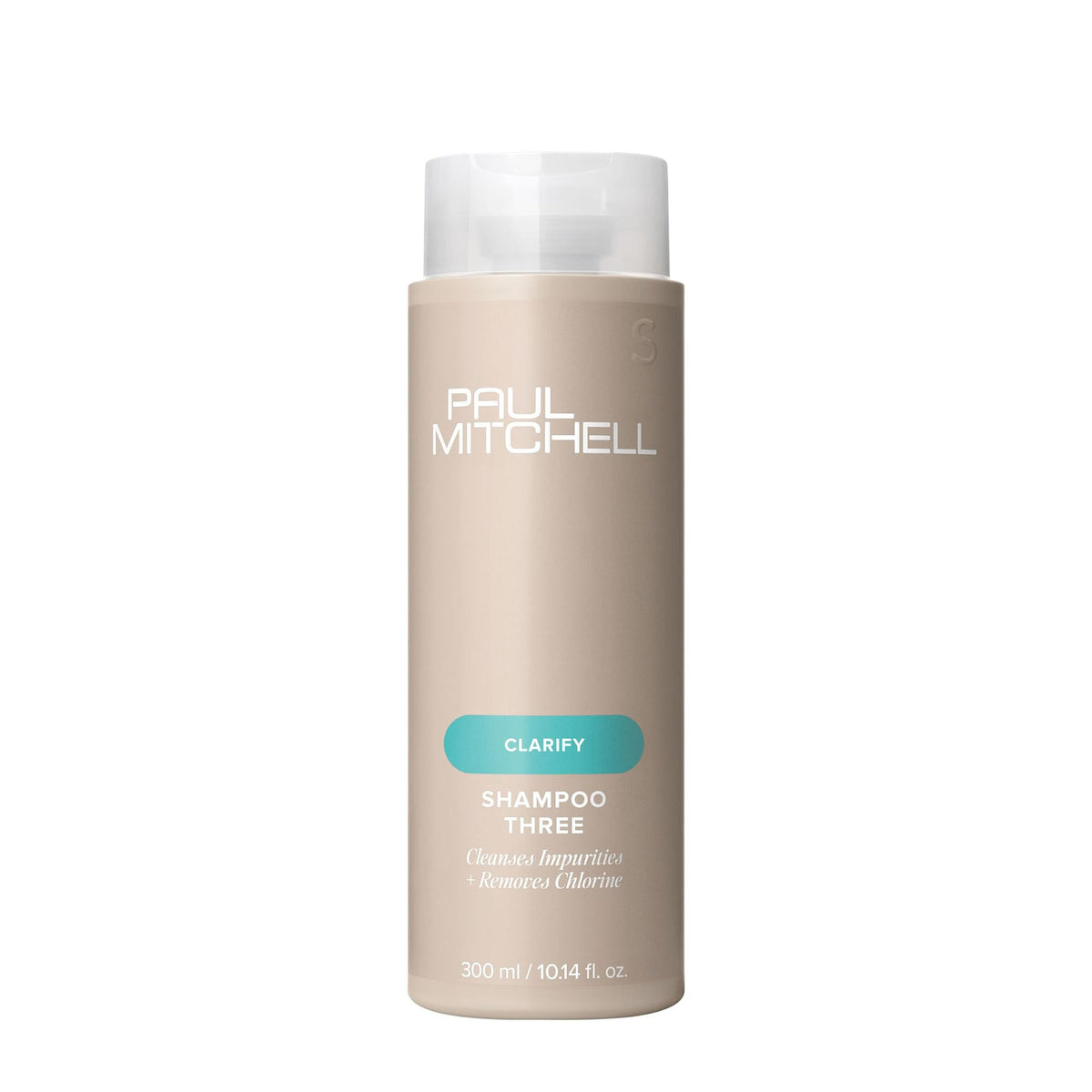 Paul Mitchell Shampoo Three clarifying shampoo front view 10.14 fl. oz.